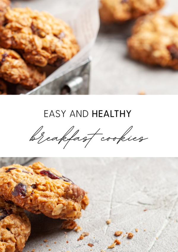 Healthy and Easy Breakfast Cookies