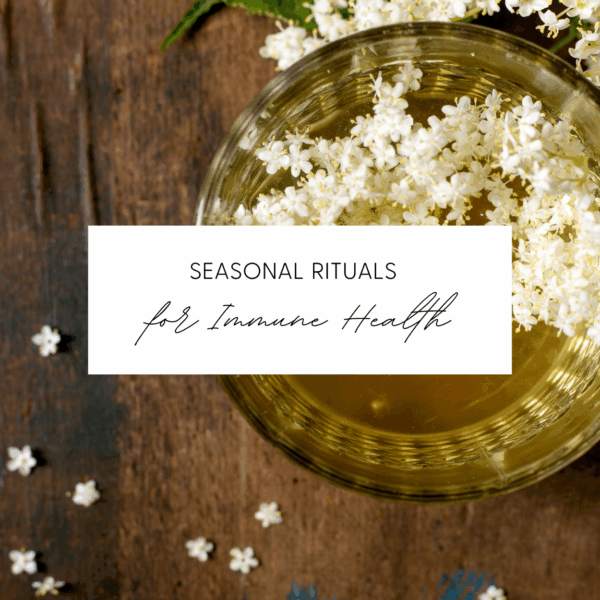 Immune Health Rituals for Cold & Flu Season